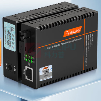 netLINK 光纤收发器 HTB-3100AB-25KM 传输速率:百兆 接口类型:1光1电 类型:单模单纤