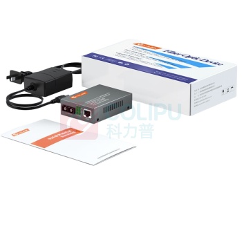 netLINK 光纤收发器 HTB-1100-2km 传输速率:百兆 接口类型:1光1电 类型:多模双纤