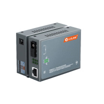 netLINK 光纤收发器 HTB-3100AB-25KM-S 传输速率:百兆 接口类型:1光1电 类型:单模单纤