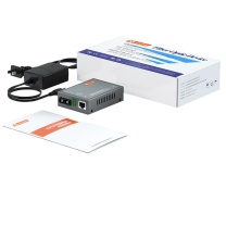 netLINK 光纤收发器 HTB-1100S-25KM-S 传输速率:百兆 接口类型:1光1电 类型:单模双纤