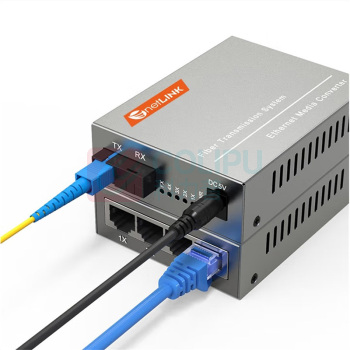 netLINK 光纤收发器 HTB-3100A/4FE-15KM/HTB-3100B-15KM 传输速率:百兆 接口类型:1光1电;1光4电 类型:单模单纤
