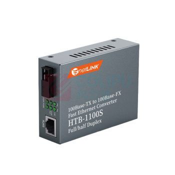 netLINK 光纤收发器 HTB-1100S-25A 传输速率:百兆 接口类型:1光1电 类型:单模单纤