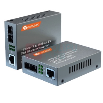 netLINK 光纤收发器 HTB-1100S-25A 传输速率:百兆 接口类型:1光1电 类型:单模单纤