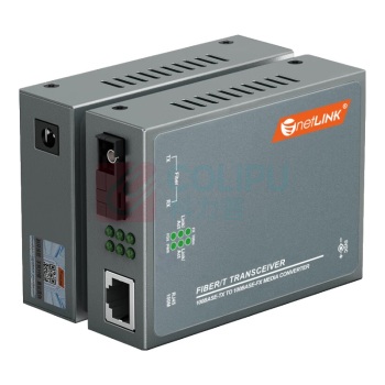 netLINK 光纤收发器 HTB-1100S-25A/B-S 传输速率:百兆 接口类型:1光1电 类型:单模单纤