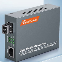 netLINK 光纤收发器 HTB-GM-03/SFP 传输速率:千兆 接口类型:1光1电 类型:多模双纤