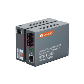 netLINK 光纤收发器 HTB-1100S-25KM 百兆单模双纤
