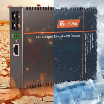 netLINK 快速以太网收发器 HTB-1100S-60 单模双芯