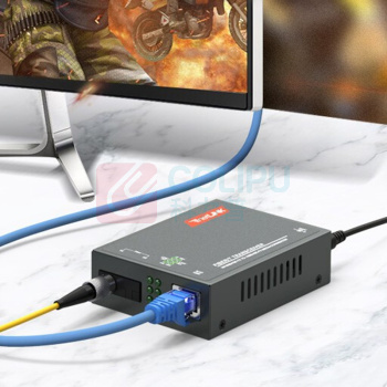 netLINK 光纤收发器 HTB-3100AB-25KM/FC-S 百兆单模单纤 FC接口 升级版