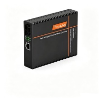 netLINK 单模双纤光纤收发器 HTB-1100S-80KM-N 接口类型SC 传输速率10/100M 传输距离80km 2个/套 内置电源 内置电源