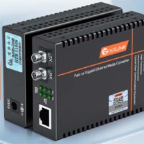 netLINK 百兆单模双纤光纤收发器 工程电信级光电转换器 HTB-1100S-25KM/FC 电信级 FC接口 一对