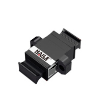 HAILE 光纤适配器 H-MPO 材质:塑料 规格:36×20×10mm 颜色:黑色