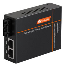 netLINK 光电转换器 HTB-GS-03/2GE 接口类型:RJ45/SC 规格:70×95×25mm 颜色:黑色