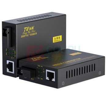 netLINK 光电转换器 HTB-GS-03/20AB-FC 2台/对 接口类型:FC;RJ45 规格:95×25×70mm 颜色:黑色