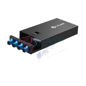 netLINK 光纤终端盒 HTF-4SC-SM 接口数量:4口 接口模式:SC 高度:34mm