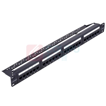 大唐保镖 网络配线架 DT2804-624 接口数量:24口 接口模式:RJ45 高度:44mm
