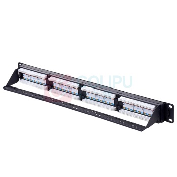 大唐保镖 网络配线架 DT2804-624 接口数量:24口 接口模式:RJ45 高度:44mm