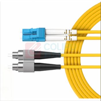 netLINK 光纤尾纤 双工 带防尘帽 LC阳 单模×2芯×3m FC圆头 -LC方头尾纤 L=3m