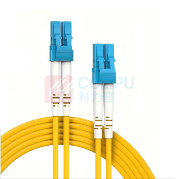 netLINK 光纤尾纤 LC方头 -LC方头 双工带防尘帽LC阳单模×2芯×3mL=3m