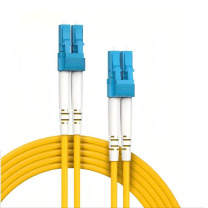 netLINK 光纤尾纤 LC方头 -LC方头 双工带防尘帽LC阳单模×2芯×3mL=3m
