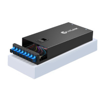 netLINK 光纤终端盒 8口8芯多模SC满配 电信级尾纤光纤熔接配线架接续箱 桌面式 HTF-8SC-MM