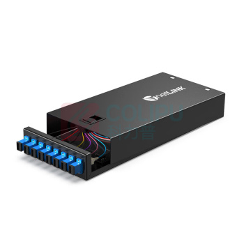 netLINK 光纤终端盒 8口8芯多模SC满配 电信级尾纤光纤熔接配线架接续箱 桌面式 HTF-8SC-MM