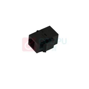OEM 转换头接口 超五类直通模块(短款) RJ-4 2个