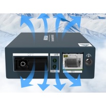 海康威视 HIKVISION 光纤收发器 千兆单纤 单模