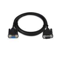 帝特 串口延长线 RS232 DB9公对DB9母 5米:UL2464标准/符合ROHS要求/ DB9针头/公对母(F/M)/线缆直连(一一对应)/线长5米