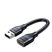 迅爵 数据线 XJ-5m 5米 (黑色) USB2.0延长线公对母高速传输数据连接线