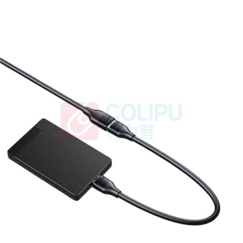 迅爵 数据线 XJ-5m 5米 (黑色) USB2.0延长线公对母高速传输数据连接线