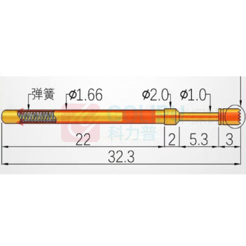 迈恻亦 中华探针 CP1.66-H2.0 HSS118 持续20A