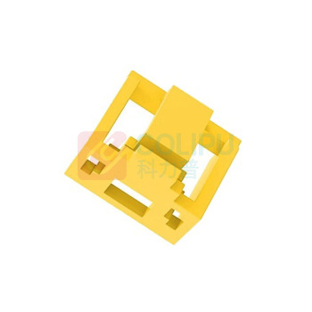奥卡斯 RJ45端口锁 网口锁 ACPT5678-YE 锁12个+钥匙1个 (黄色)