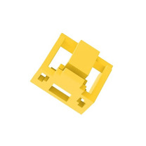 奥卡斯 RJ45端口锁 网口锁 ACPT5678-YE 锁12个+钥匙1个 (黄色)