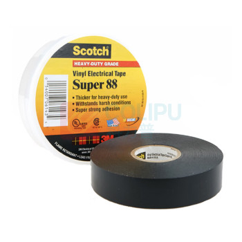 3M 绝缘胶带 特优型 Super88 19mm*20m*0.22mm (黑色)