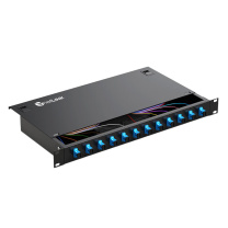 netLINK 光纤终端盒 HTF-12SC-MM 接口数量:12口 接口模式:SC 高度:44mm