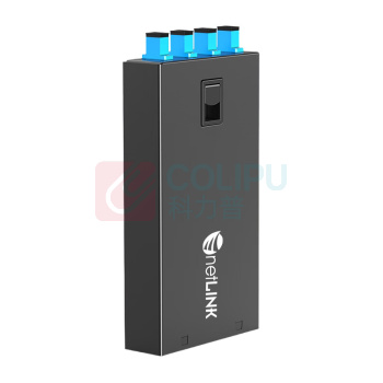 netLINK 光纤终端盒 HTF-8SC-SM 接口数量:8口 接口模式:SC 高度:40mm