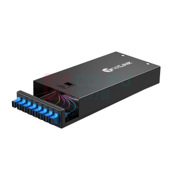 netLINK 光纤终端盒 HTF-8SC-SM 接口数量:8口 接口模式:SC 高度:40mm
