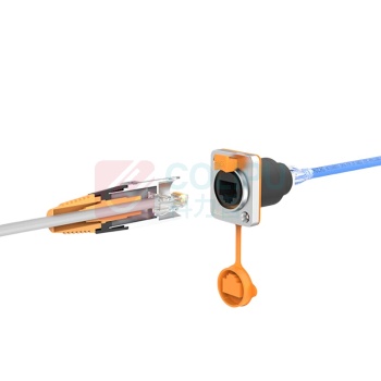 奥卡斯 网络模块面板 ACWP51ZA 接口类型:RJ45 材质:锌合金;硅胶;塑料 (黑色)