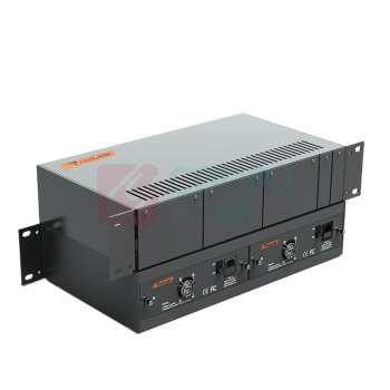 netLINK 光纤收发器机架 HTB-14AC 规格:488×230×90mm (黑色)