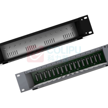 netLINK 光纤收发器机架 HTB-14AC 规格:488×230×90mm (黑色)