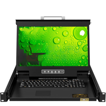 神盾卫士 SDWS 机架式KVM SLA-708D 材质:钢 规格:480×485×44mm (黑色)