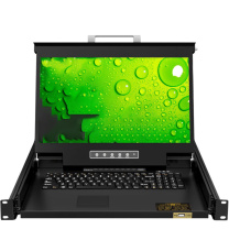 神盾卫士 SDWS 机架式KVM SLA-708D 材质:钢 规格:480×485×44mm (黑色)