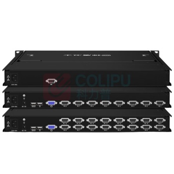 神盾卫士 SDWS 机架式KVM SLA-708D 材质:钢 规格:480×485×44mm (黑色)