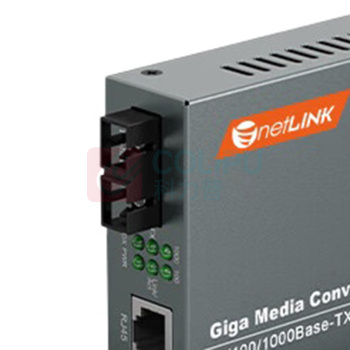 netLINK 光电转换器 HTB-GS-03 接口类型:SC;RJ45 规格:95×25×70mm (黑色)