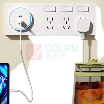 国际电工 多功能插座 左右通用21孔 分控 2500W 250V (白色)