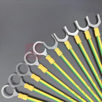 晶事达 法兰静电跨接线 Ф10X400\BVR (黄绿双色)