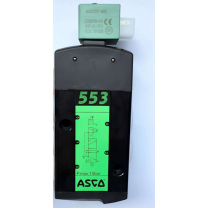 ASCO 电磁阀 SCG553A005MS-220 2位5通 1/2‘口径 单电控管接安装