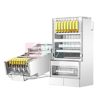 舜普 SP 水晶头 SPJ6-RJ45-100 六类屏蔽 (透明色) 100个/包