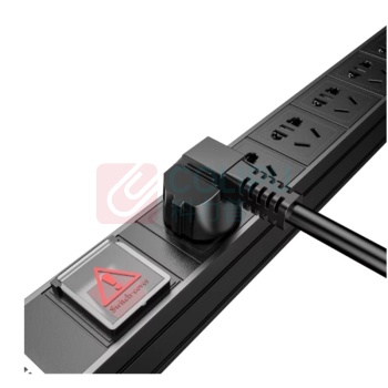 飞利浦 PHILIPS PDU工业电源插排 SPN1831B 250V 8位16A/10A插孔 4000W 电源线3m