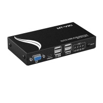 迈拓维矩 MTVIKI KVM切换器 MT-471UK-L 4口vga自动四进一出